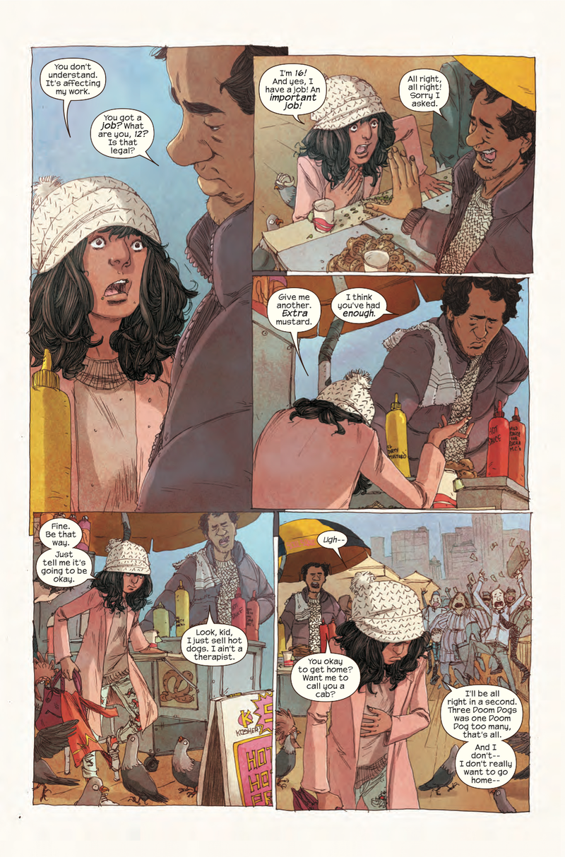 Illustration for article titled Exclusive Marvel preview: Kamala Khan’s last days arrive in Ms. Marvel #16